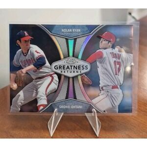 2019 Topps Chrome - Greatness Returns SHOHEI OHTANI / Nolan Ryan #GRE-3